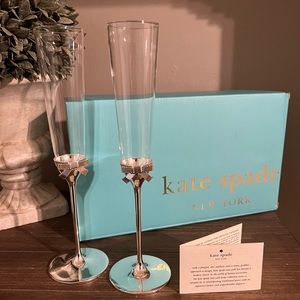 Kate Spade X Lenox - Flute Pair 🥂